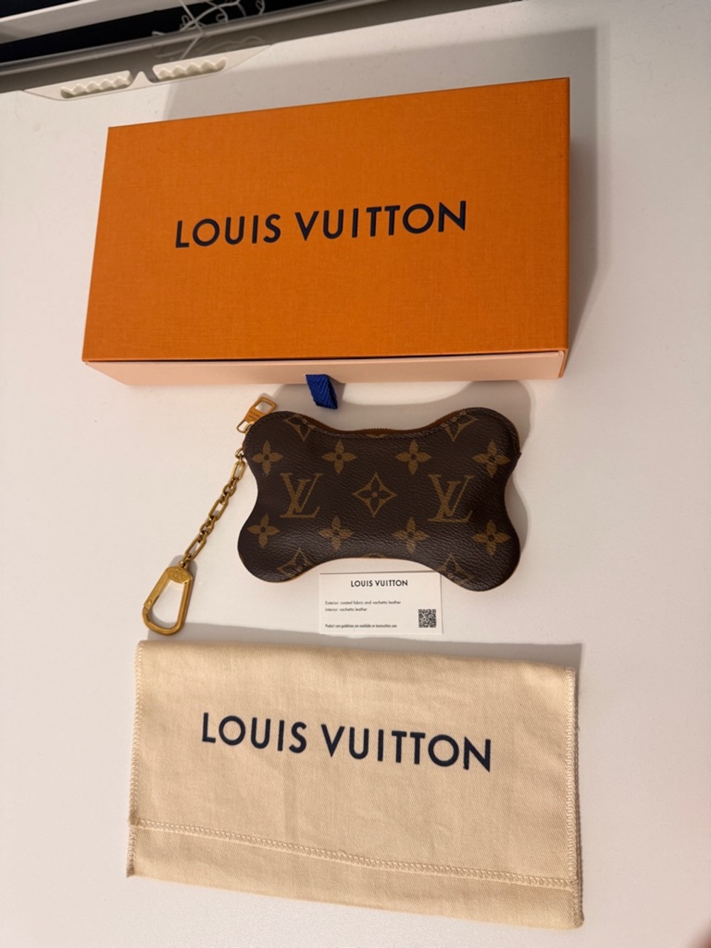 Louis Vuitton Dog Bone Key Pouch